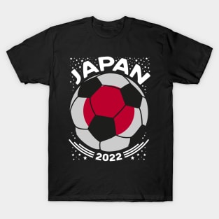 Japan Flag Soccer Football Team T-Shirt